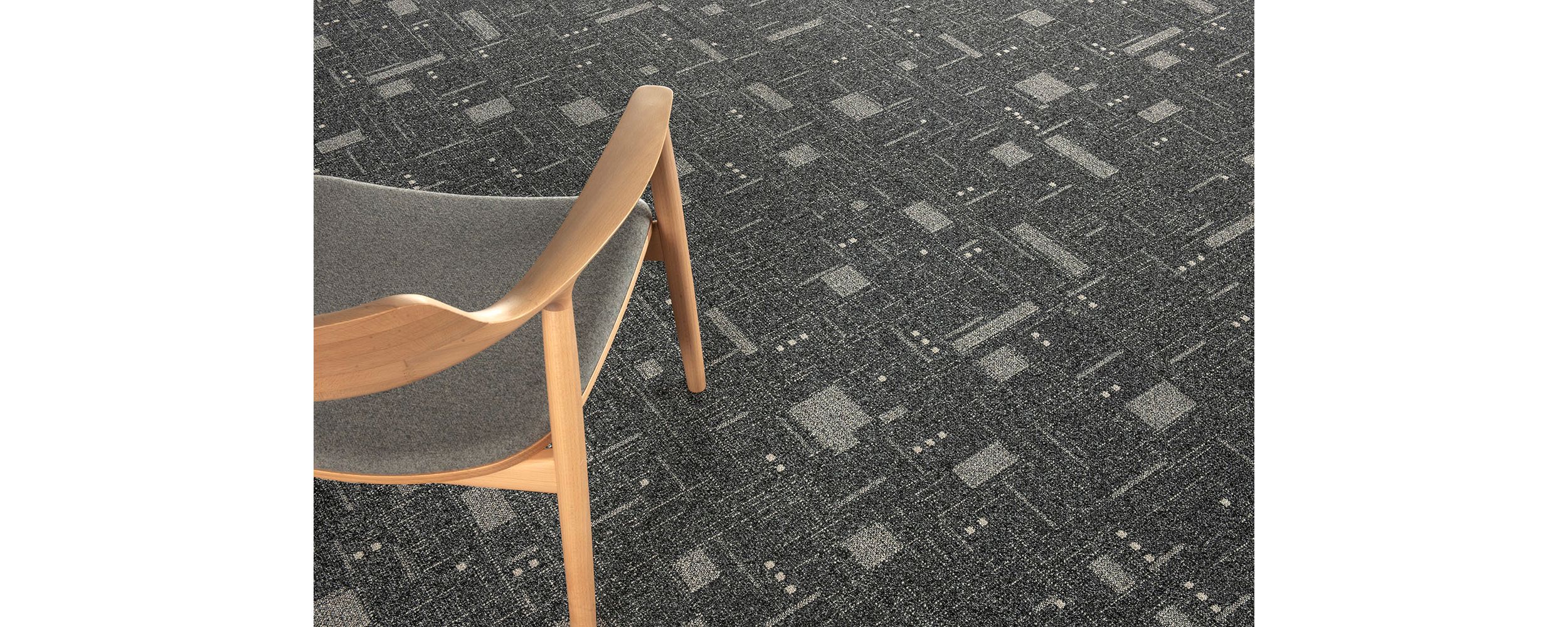 Detail image of Interface DL903 carpet tile with chair image number 3